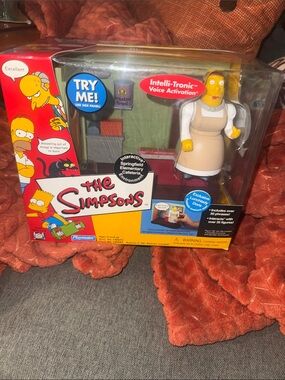 The Simpsons Cafeteria Playset w/ Exclusive Lunchlady Doris PlaymatesVintage NEW